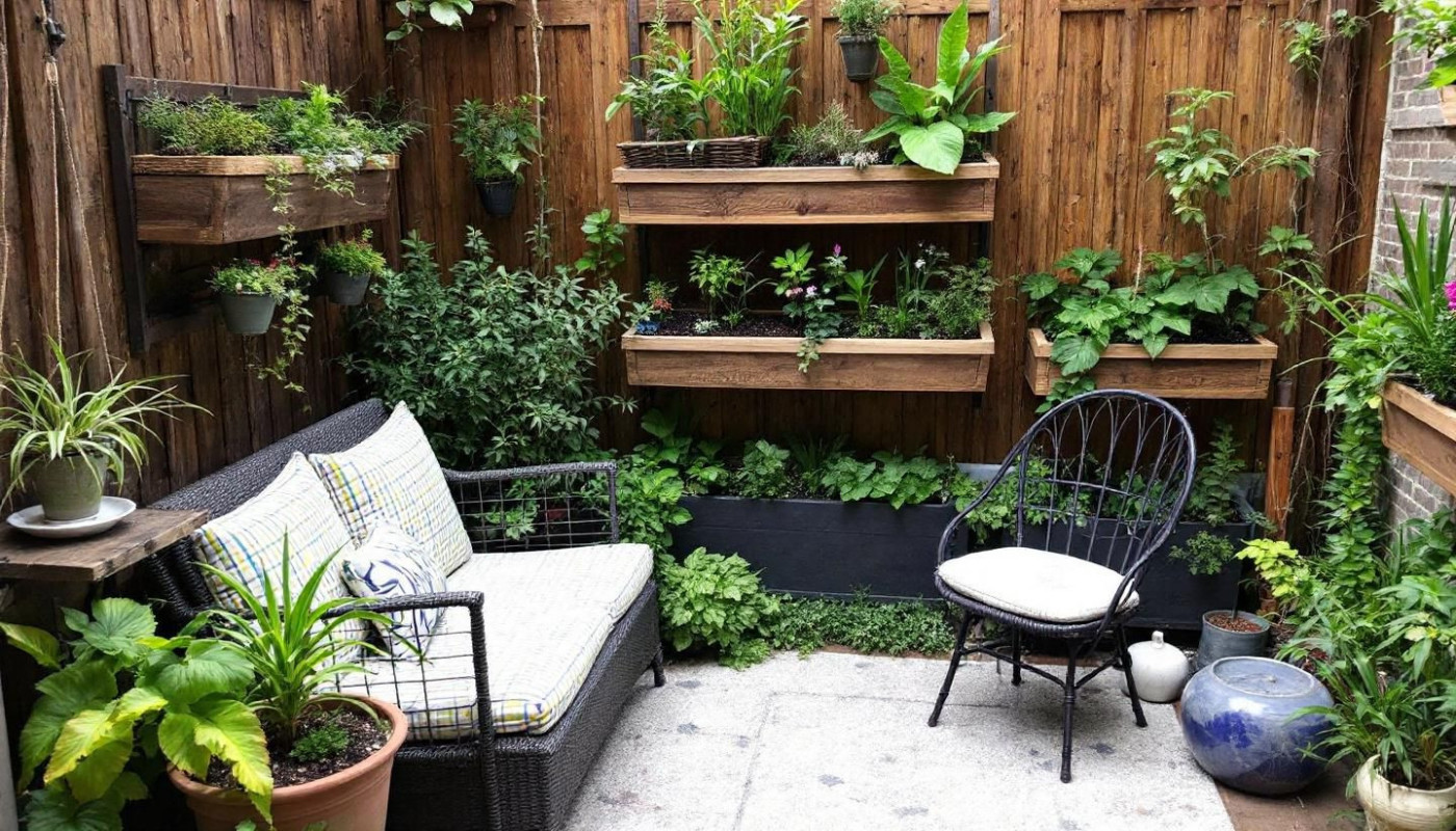 Comment aménager un petit jardin urbain des astuces pour optimiser l'espace vert en ville