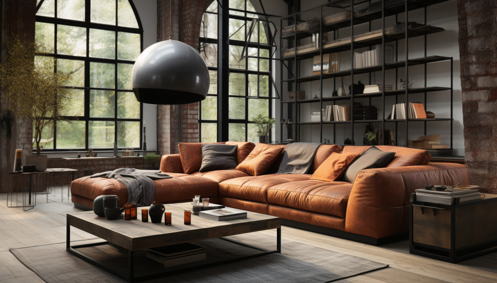 Conseils sur la décoration du salon industriel et le salon cocooning.