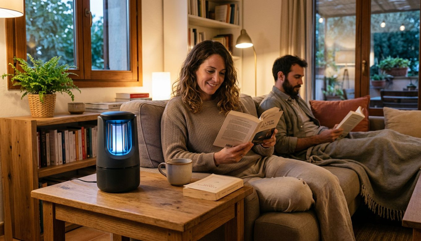 Est-ce la lampe anti moustique qui va remplacer la citronnelle dans nos maisons ?