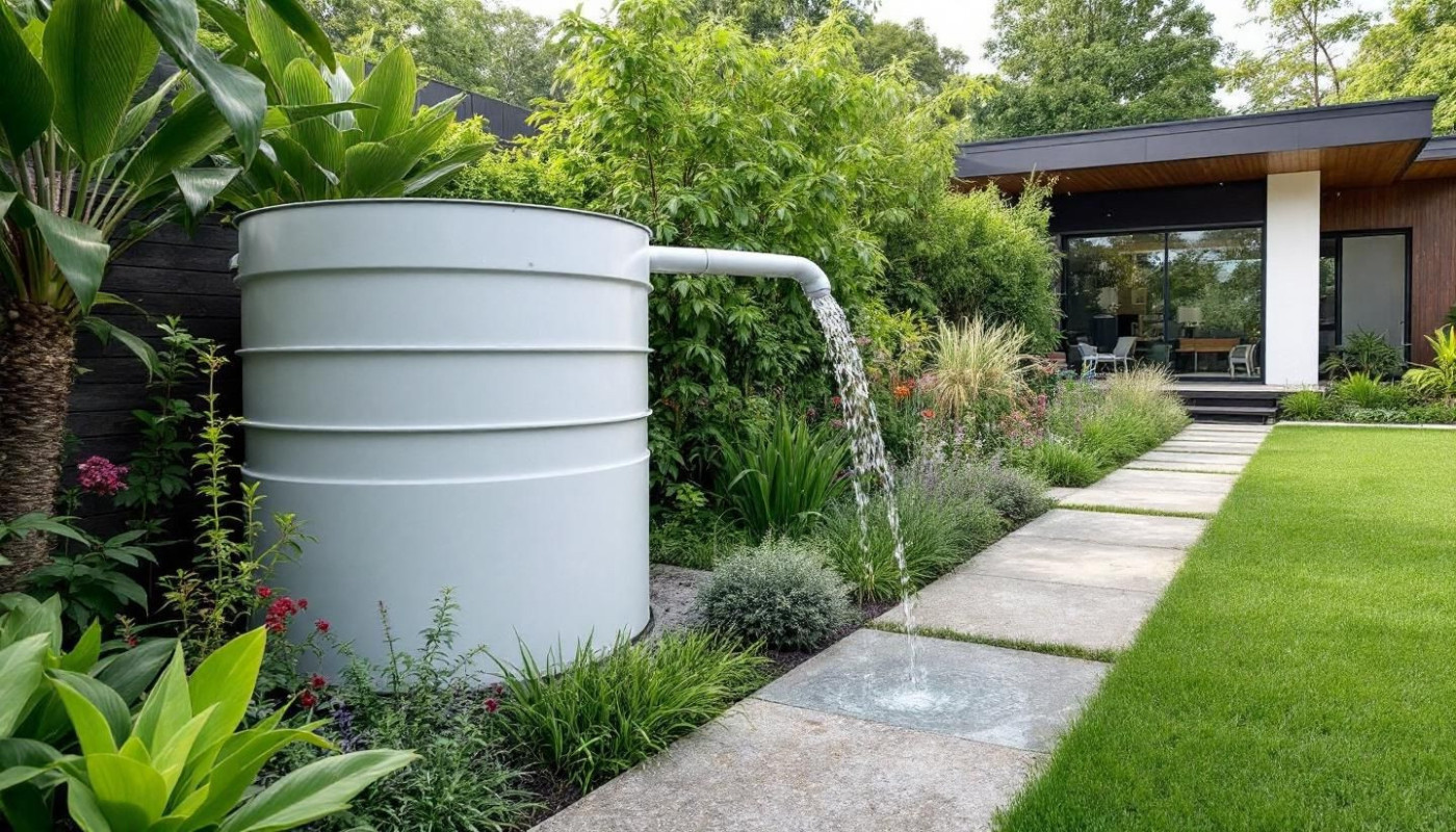 Systèmes de récupération d'eau de pluie économies et gestes écologiques pour votre jardin
